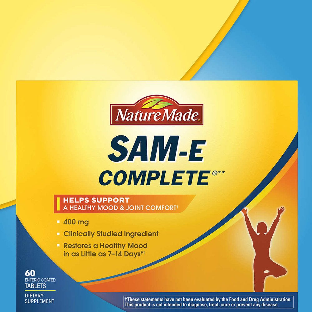 Nature Made SAM-E 400mg - 60 Tablets