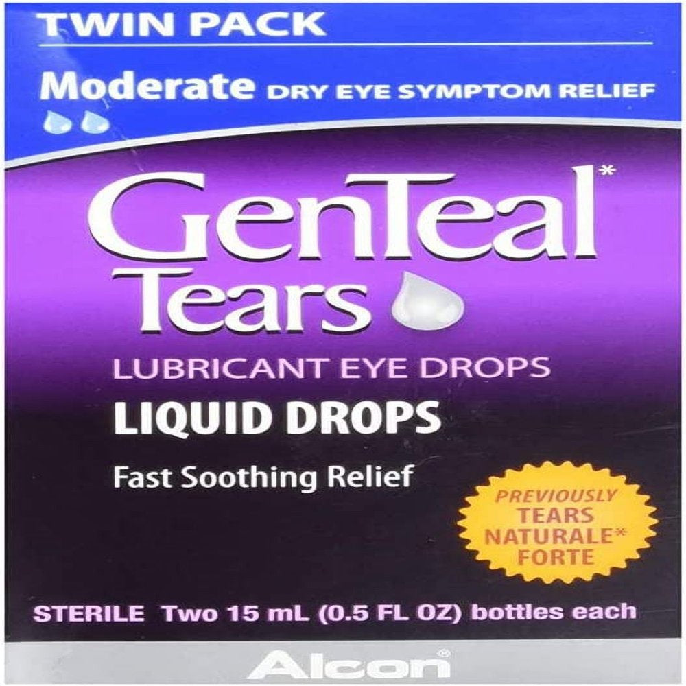 Genteal Tears Eye Drops - 6 Pack - Fast Relief
