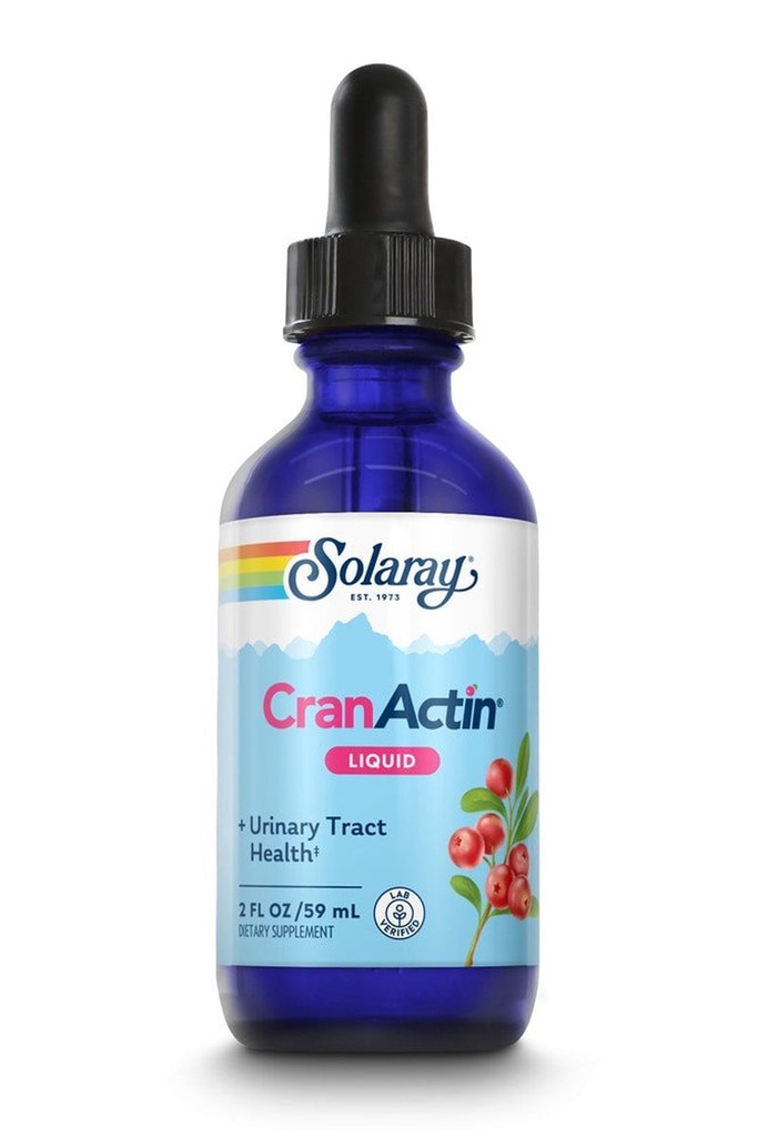 Solaray CranActin Syrup - 2 fl oz