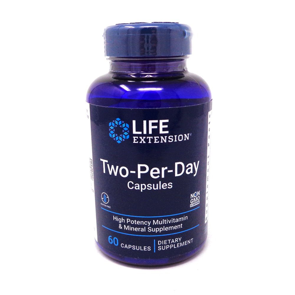 Life Extension Two-Per-Day - Multivitamin 60 Caps