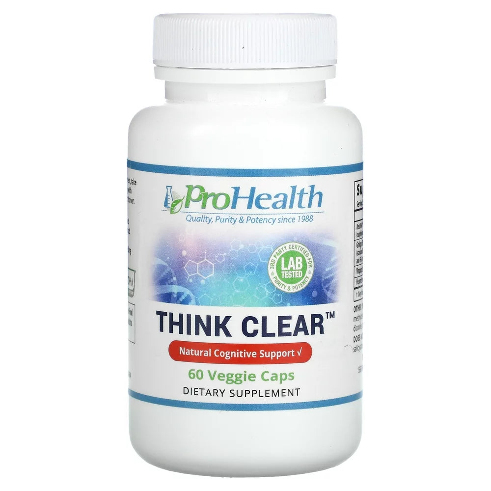 Think Clear - Brain & Memory Support - Prohealth