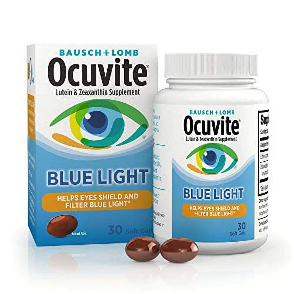 Ocuvite Lutein 25mg - Eye Health Supplement - 30 Softgels