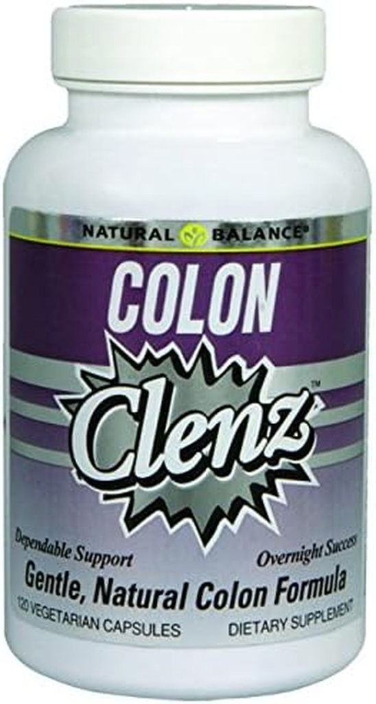 Natural Balance Colon Clenz - 120 Vegetarian Capsules | VitaShop NZ
