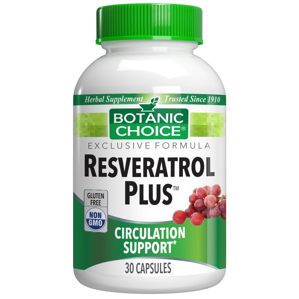 Resveratrol Plus Circulation Support - Botanic Choice