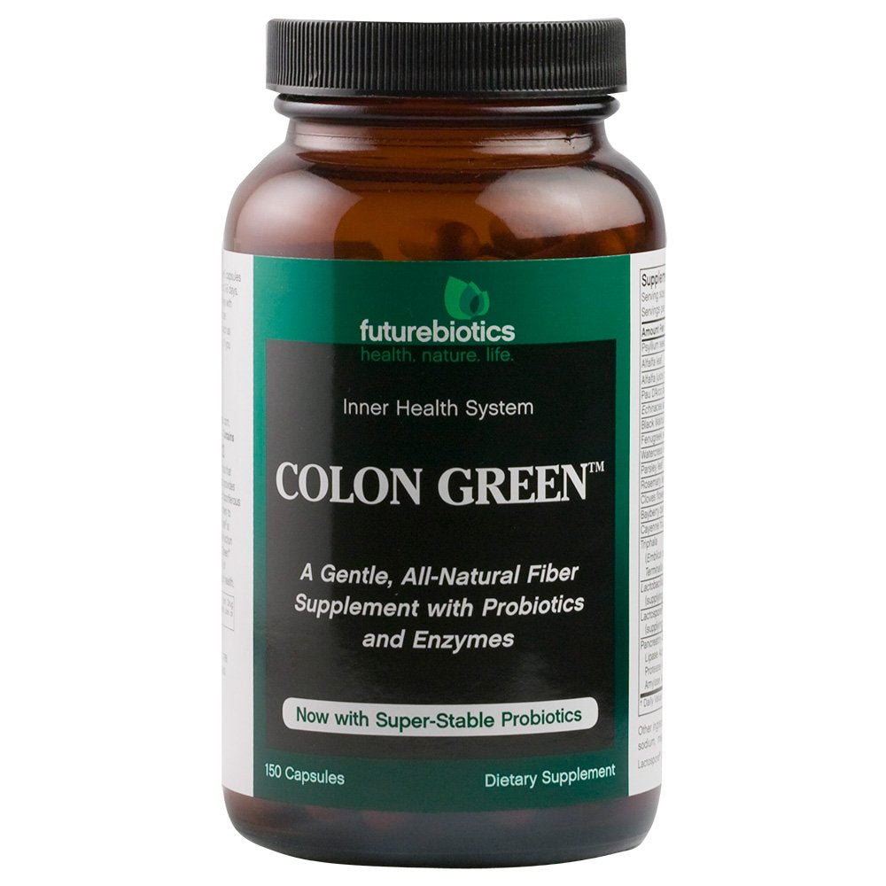 Colon Green Fiber Supplement - 150 Capsules