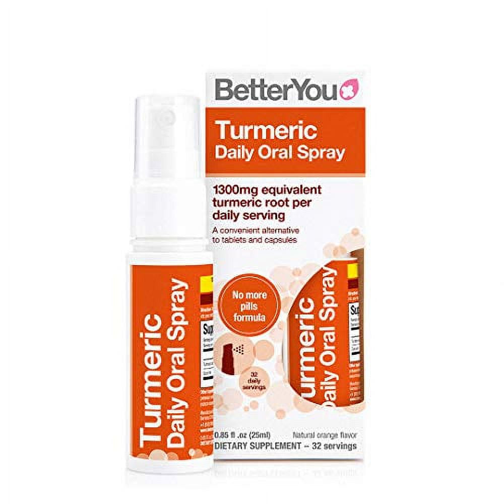 BetterYou Turmeric Spray - Vegan Curcumin Supplement