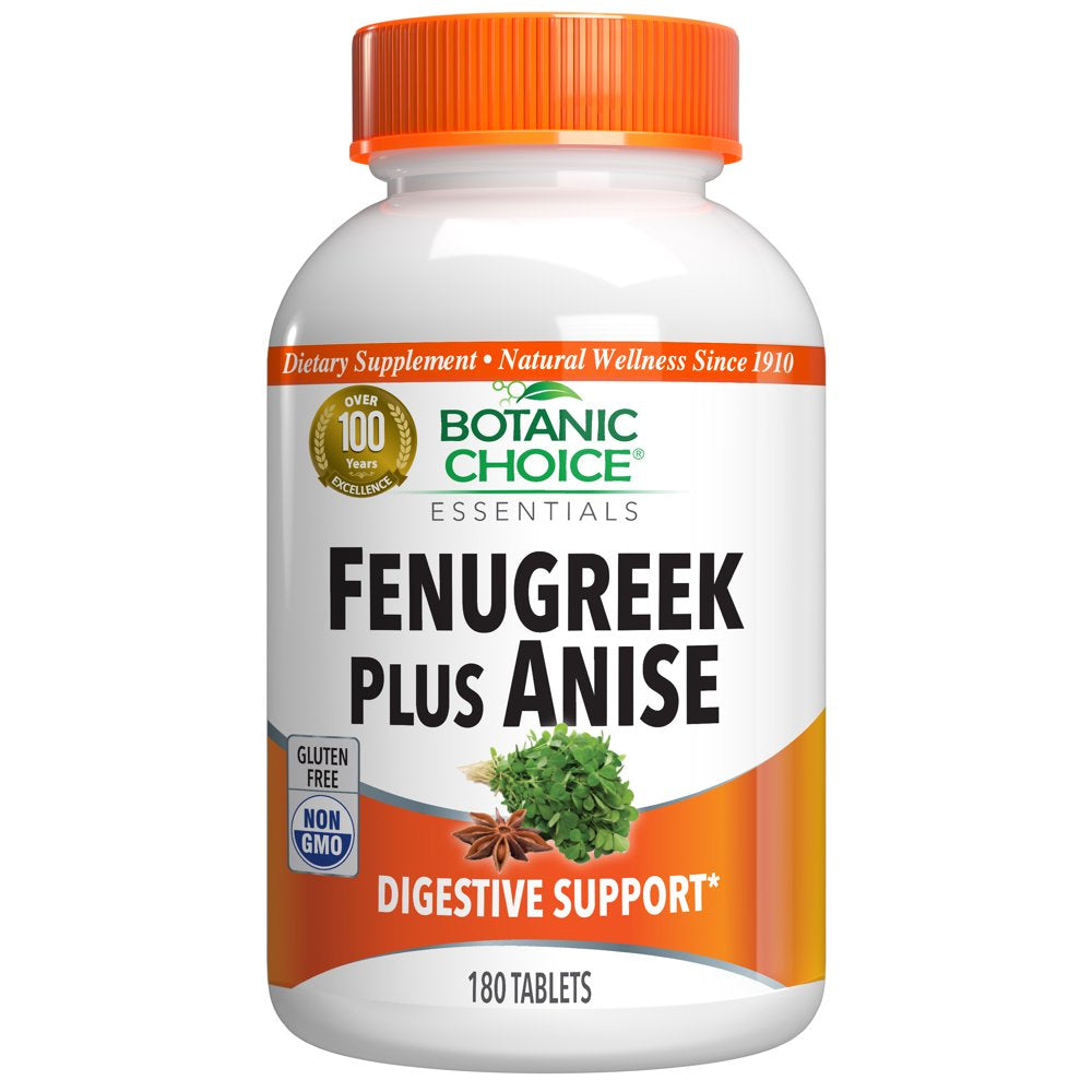 Fenugreek & Anise - Digestive Health Supplement | Botanic Choice