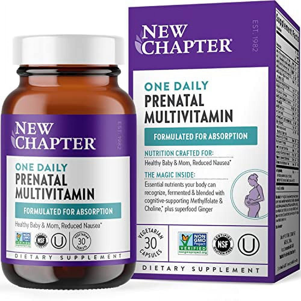 Prenatal Vitamins | Methylfolate & Choline | New Chapter