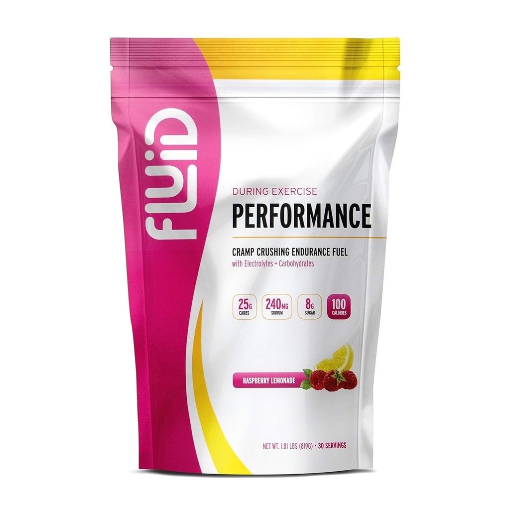 Raspberry Lemonade Sports Drink - Low Sugar & Gluten-Free
