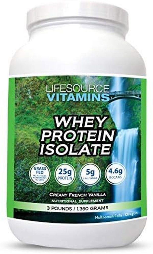 Grass Fed Whey Protein Isolate - Vanilla & Stevia