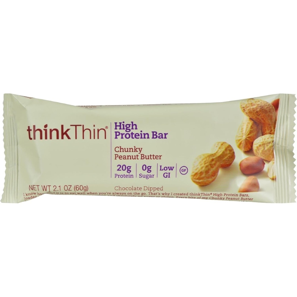 THINK! Chunky Peanut Butter Protein Bar - 2.1oz