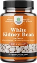 White Kidney Bean Energy Booster - White Kidney Bean Extract Pill and Natural Vegetarian Supplements - Natural Energy Pills and White Bean Extract Supplements