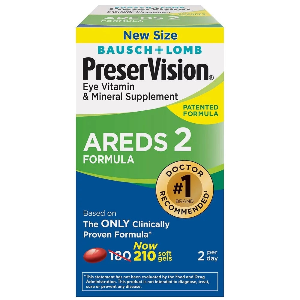 Preservision AREDS2 Formula, 210 Soft Gels