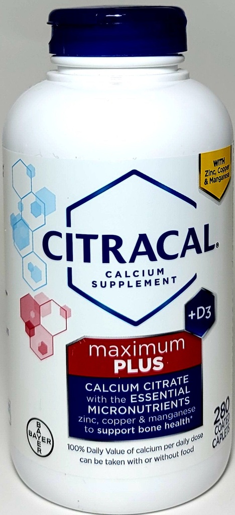 Citracal Calcium + D3 - 280 Caplets
