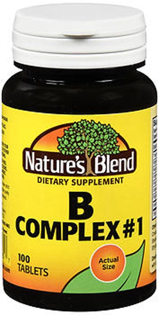Nature's Blend B-Complex - 100 Tablets