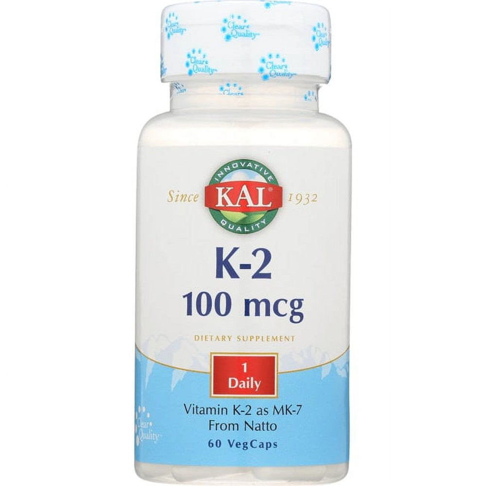 Kal K-2 100 Mcg 60 Veg Caps | VitaShop NZ