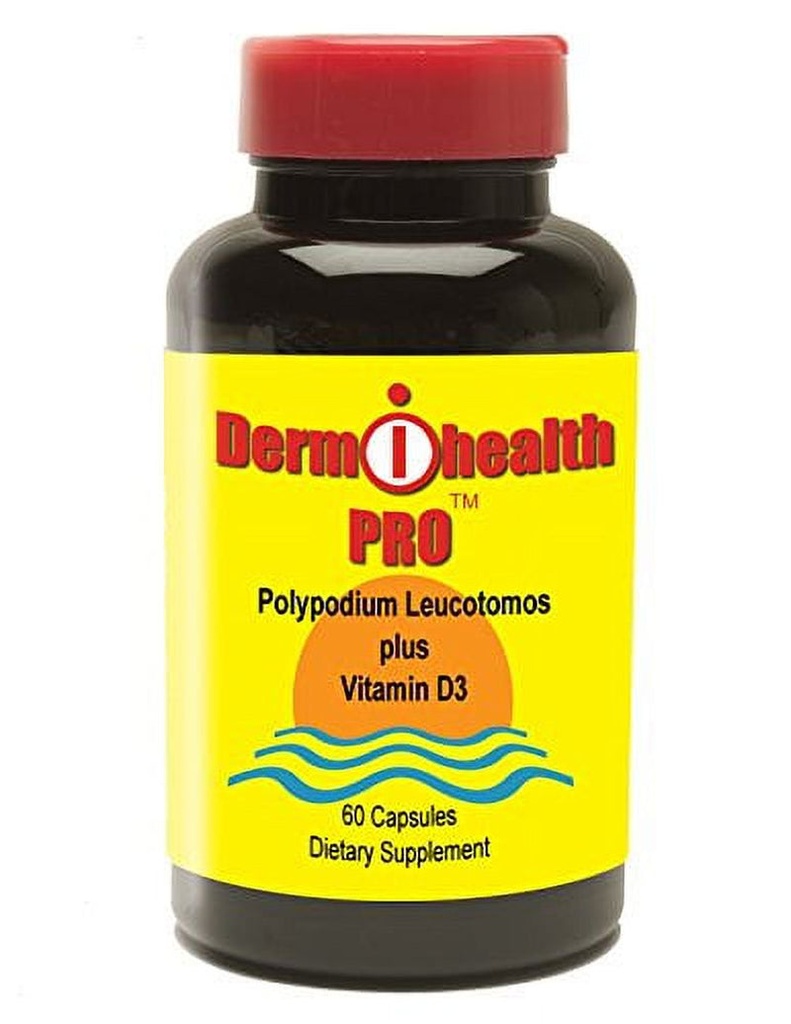 Dermihealth Pro Antioxidant Polypodium Leucotomos 350Mg Daily Skin Care ...