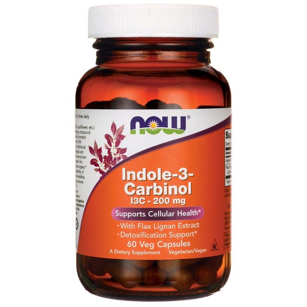 NOW Foods Indole-3-Carbinol 60 Veg Caps | VitaShop NZ