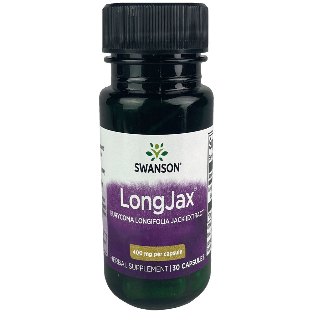 Swanson Longjax Eurycoma Longifolia Jack Extract 400 Mg 30 Capsules ...