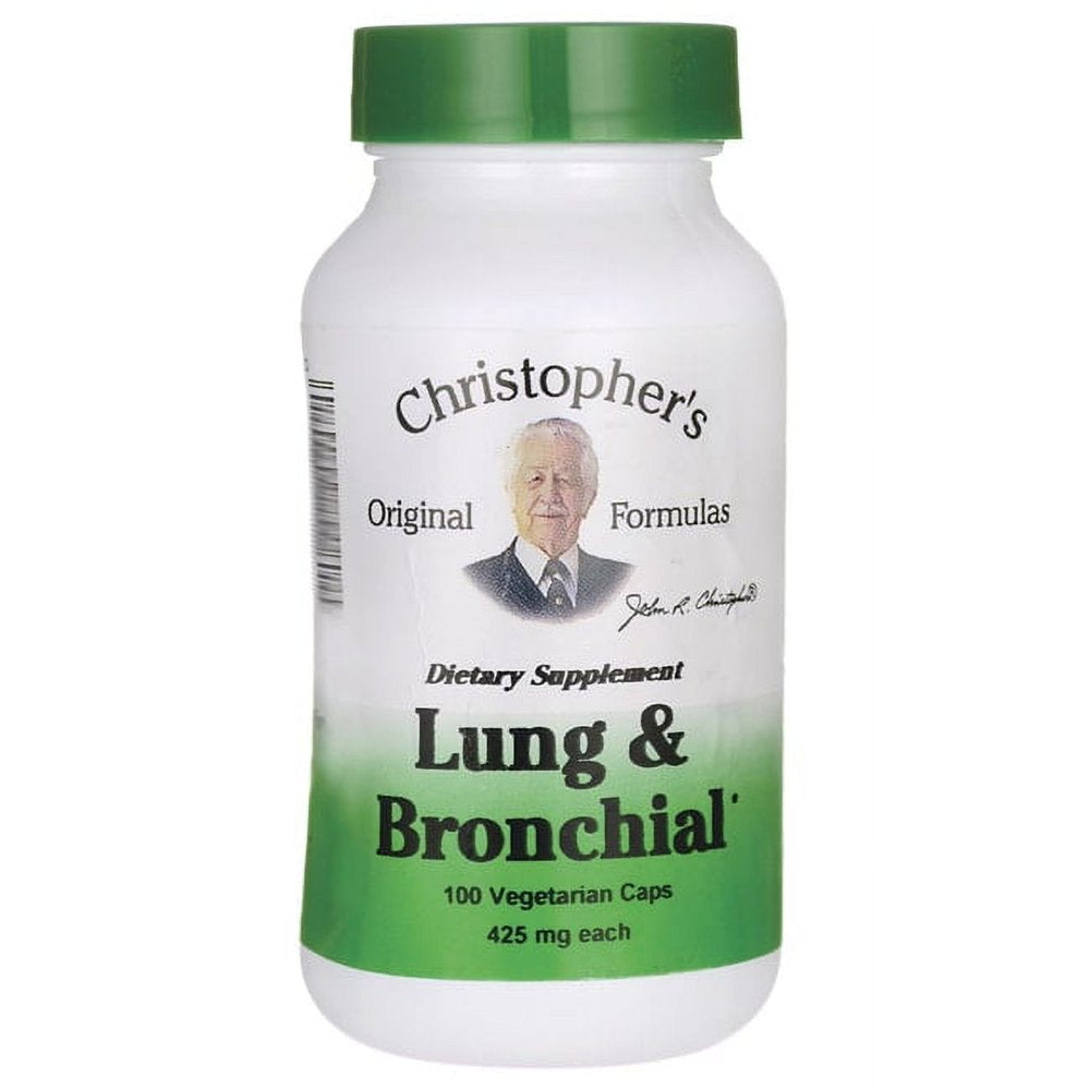 Christopher'S Original Formulas Lung and Bronchial, 425 Mg, 100 ...