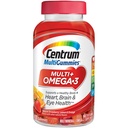 Centrum Multigummies Adult Multivitamin with Omega 3 Gummies, Fruit Flavors, 100 Ct