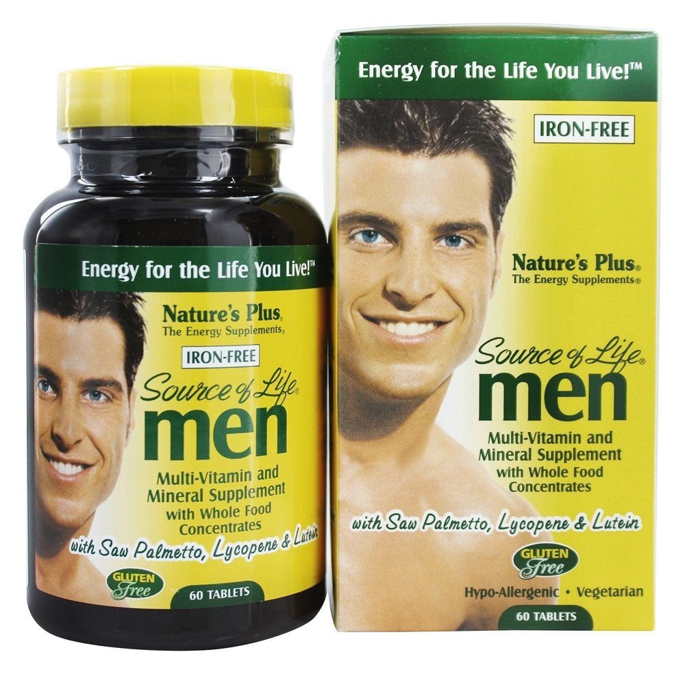 Natures plus - Source of Life Men'S Multi-Vitamin - 60 Tablets