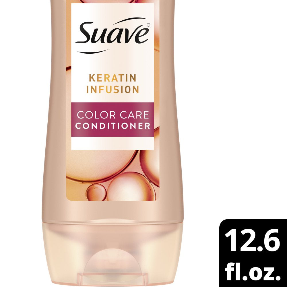 Suave Keratin Infusion Color Care Conditioner 12.6 Fl Oz