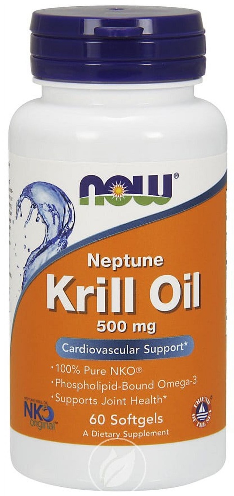 Neptune Krill Oil 60 Sgels by Now Foods, Pack of 2