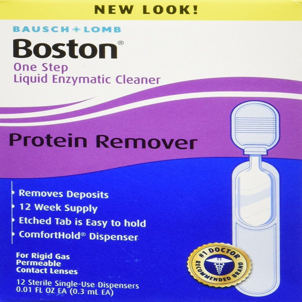 Boston® One Step Liquid Enzymatic Cleaner 12 Ct Vials (0.3 Ml Each)