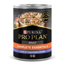 Purina Pro Plan Slices in Gravy Wet Dog Food for Adult Dogs Lamb, 13 Oz Cans (12 Pack)