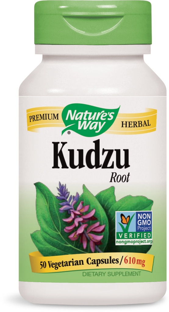 Nature S Way Kudzu Root 610 Mg 50 Vegetarian Capsules