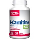 Jarrow Formulas L-Carnitine, 500 Mg, 50 Veggie Capsules