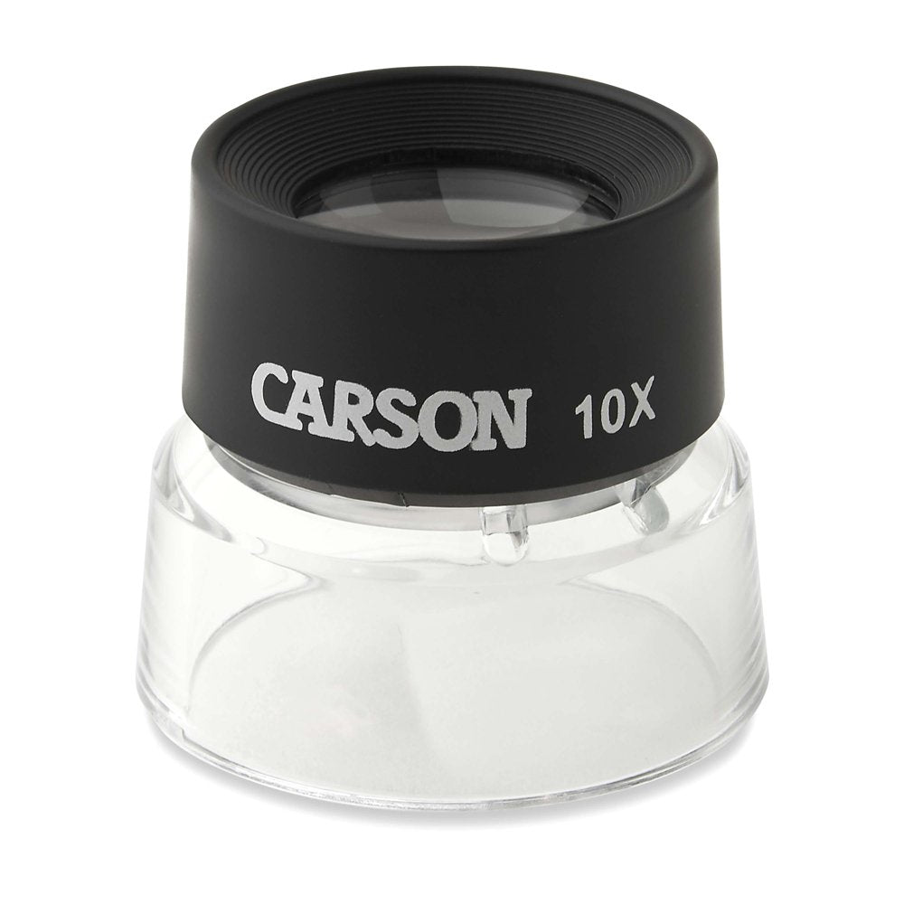 Carson Lumiloupe™ 10X Power 1″ Stand Magnifier