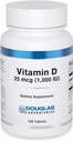 Douglas Laboratories Vitamin D (1,000 I.U.) | Vitamin D3 to Support Bones, Teeth, Cell Growth, and Immune Function* | 100 Tablets