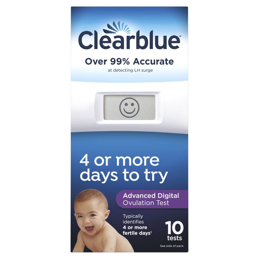 Clearblue Advanced Digital Ovulation Test, Predictor Kit, 10 Tests