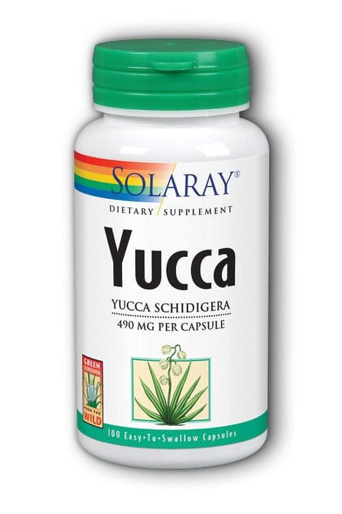 Solaray Yucca 100 Capsules