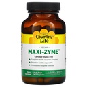 Country Life - Maxi-Zyme Caps Digestive Aid - 120 Vegetarian Capsules