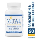 Pancreatin & Ox Bile Extract, 60 Capsules, Vital Nutrients