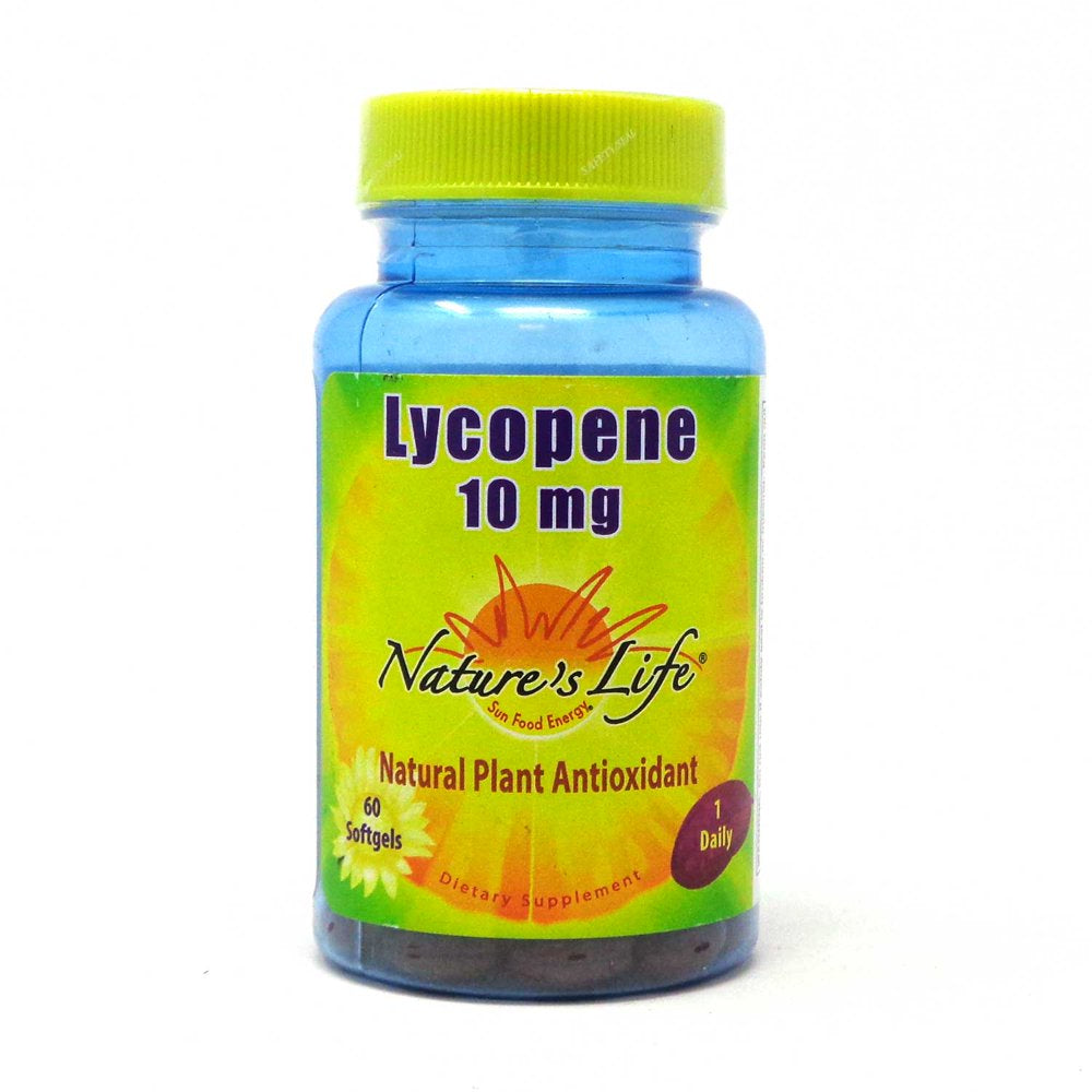 Nature'S Life Lycopene 10Mg - 60 Softgels