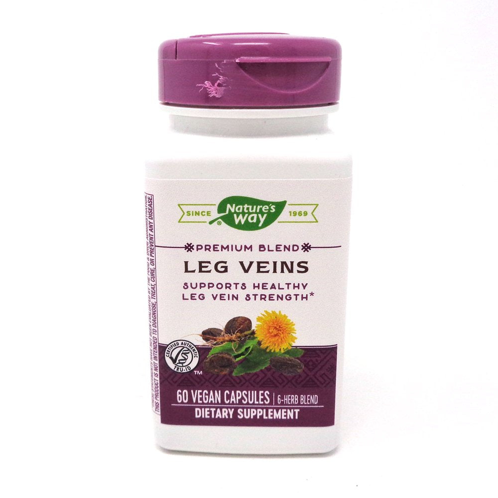 Nature'S Way Leg Veins Dietary Supplement Capsules