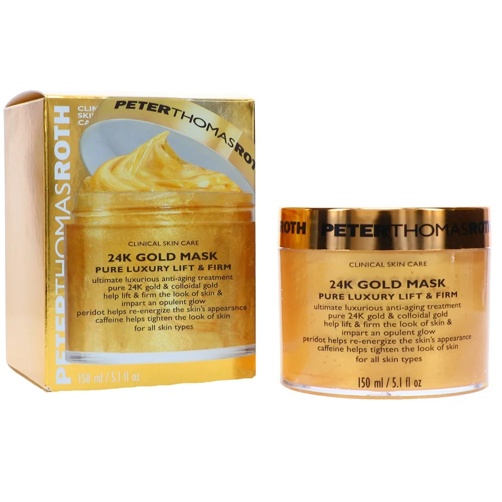 Peter Thomas Roth 24K Gold Mask Pure Luxury Lift & Firm Mask 5.1 Oz