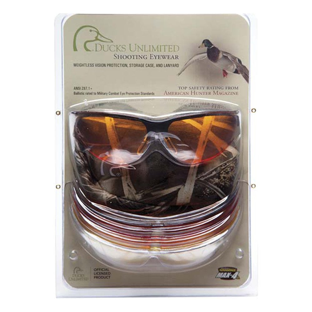 Ducks Unlimited Shooting Eyewear Kit 5 Interchangeable Lens