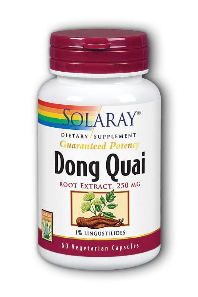 Solaray Dong Quai Root Extract 250 Mg - 60 Capsules