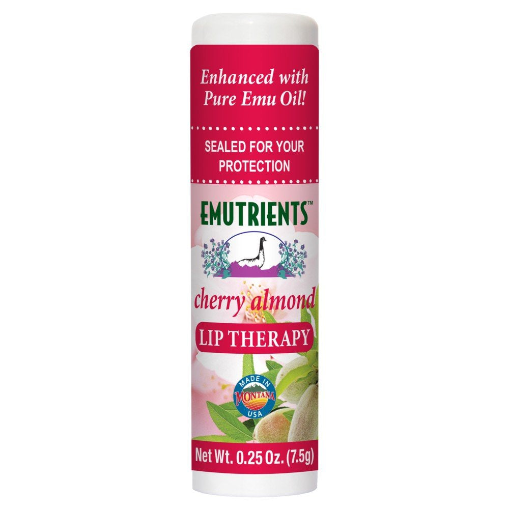 Montana Emu Ranch Co. Lip Therapy Cherry Almond 0.25 Oz Balm