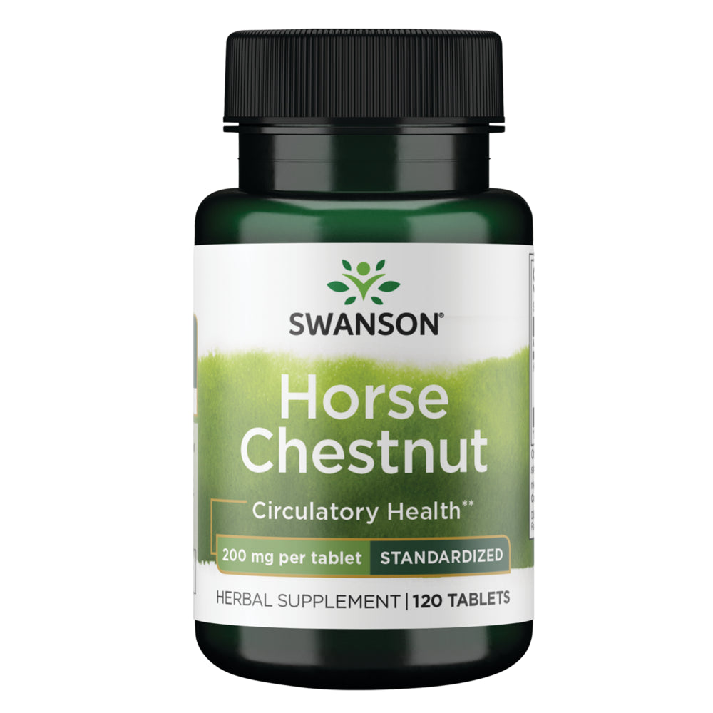 Swanson Timed-Release Horse Chestnut 22% Aescin 200 Mg 120 Tablets