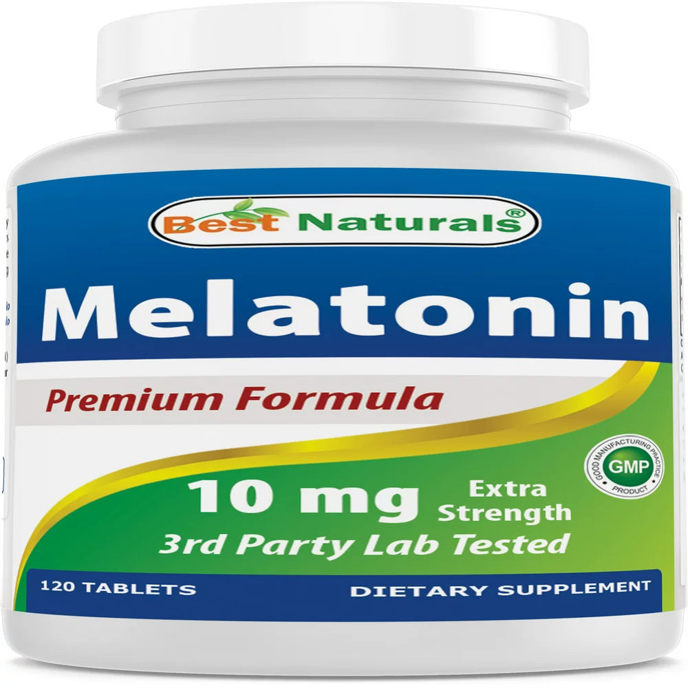 Best Naturals Melatonin 10 Mg 120 Tablets