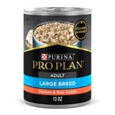Purina Pro Plan Chunks in Gravy Wet Dog Food for Adult Dogs Chicken, 13 Oz Cans (12 Pack)