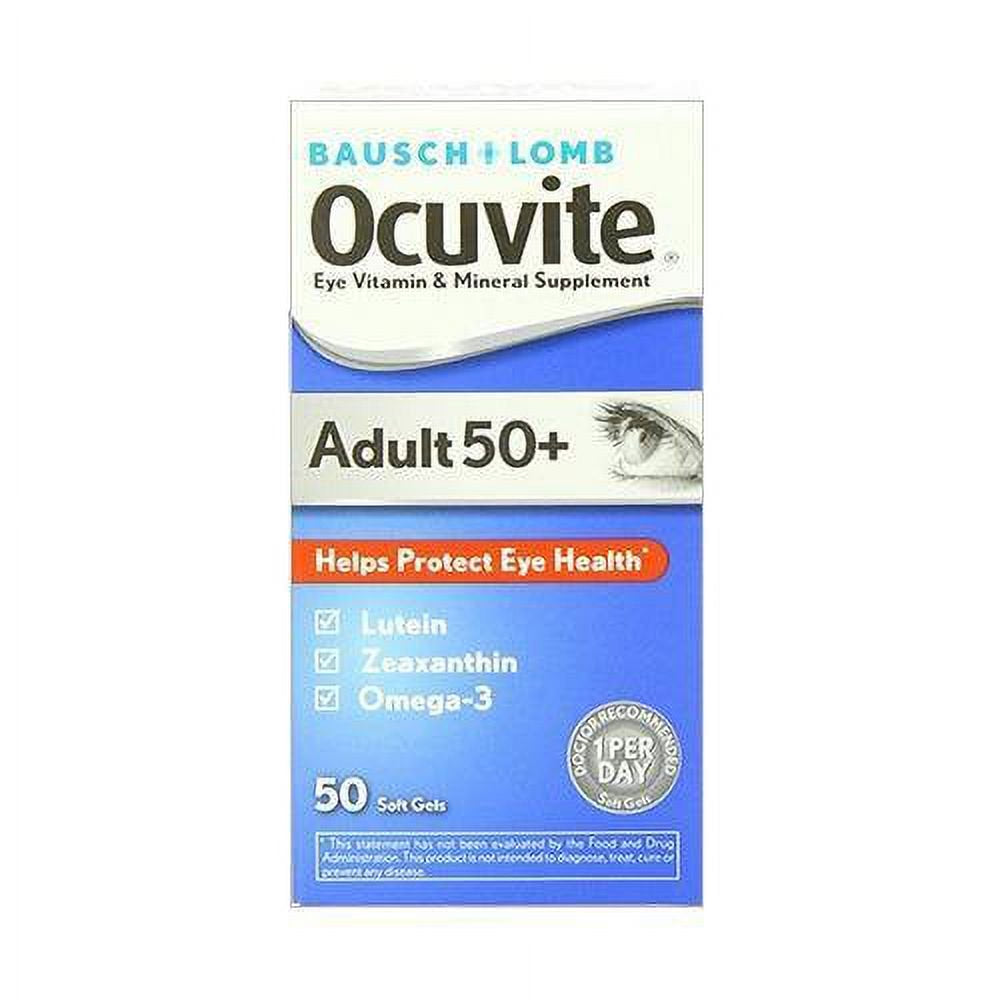 Ocuvite Adult 50+ Multivitamin Supplement Ascorbic Acid / Vitamin E 30 IU