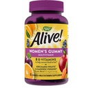 Alive! Women'S Daily Multivitamin Gummies, Mixed Berry Flavored, 60 Count