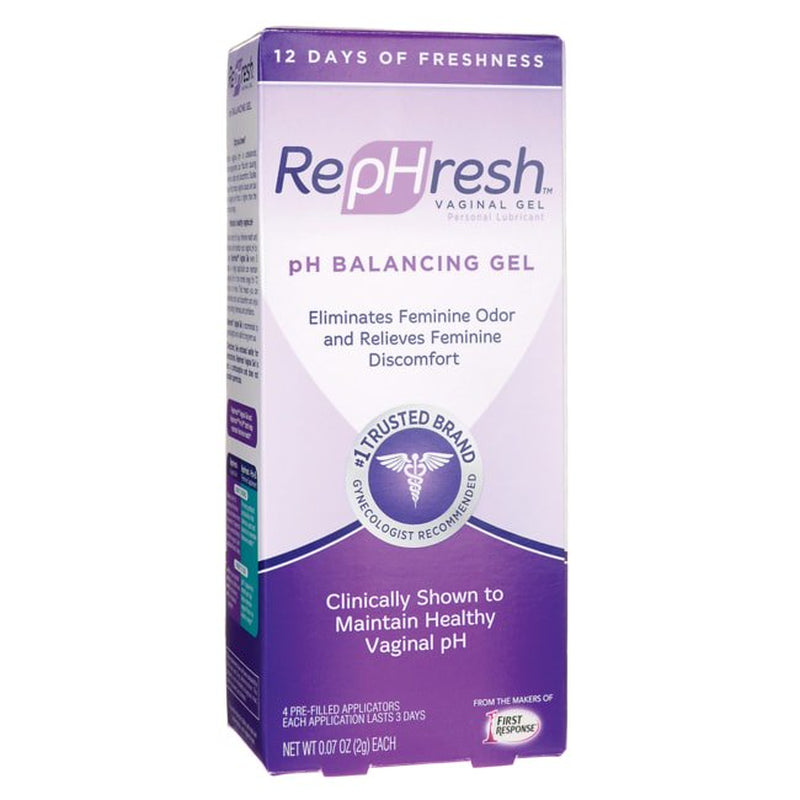 Rephresh Odor Eliminating Vaginal Gel, 0.07 Oz, 4 Count